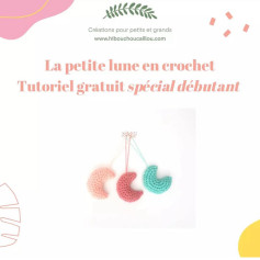 Créer une petite lune en crochet pour débutants.