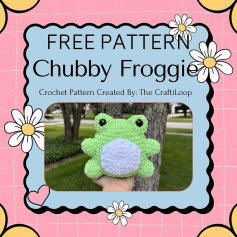 Crochet a Cute Chubby Frog with This Free Pattern