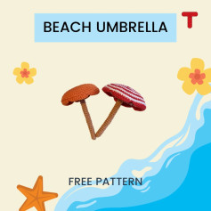 Crochet Beach Umbrella Pattern for Summer Fun