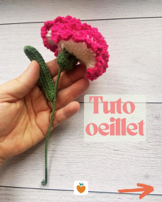 Crochet Carnation Tutorial: Step-by-Step Guide for Beginners