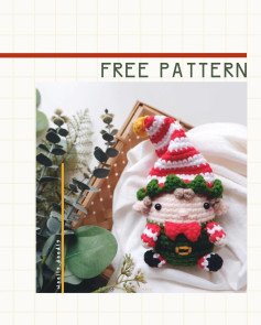 Crochet Christmas Elf Pattern - Free and Easy Tutorial
