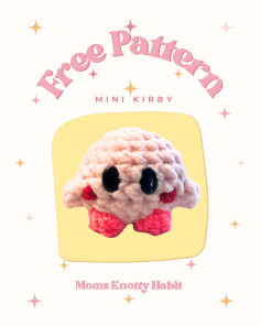 Crochet Mini Kirby Pattern for Cute Amigurumi