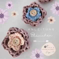 Crochet Pattern for Charming Flower Decorations
