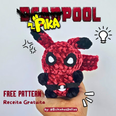Crochet Pattern for Pika-Inspired Plushie: Free and Fun to Make!