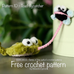 Crochet Pattern for Toad-Flycatcher: Fun and Easy DIY Project