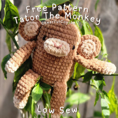 Crochet Pattern: Tator the Monkey - Easy and Fun Project