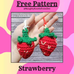 Crochet Strawberry Pattern: Easy and Free Tutorial