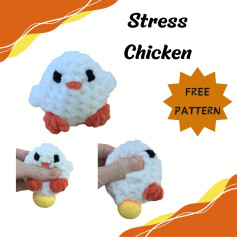 Crochet Stress Chicken Pattern: Easy DIY Craft for Relaxation