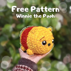 Crochet Winnie the Pooh Free Pattern for Beginners
