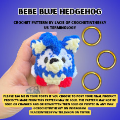 Crochet Your Own Adorable Blue Hedgehog With This Easy Pattern