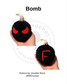 Crochet Your Own Adorable Bomb Plush with This Pattern