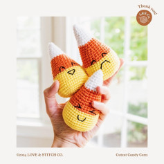 Crochet Your Own Adorable Candy Corn Amigurumi Trio