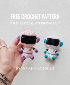Crochet Your Own Adorable Little Astronaut with This Free Pattern