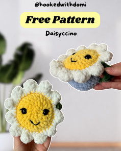 Crochet Your Own Daisy with This Free Pattern