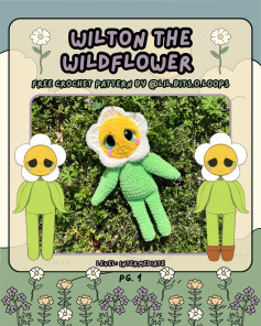 Crochet Your Own Wilton the Wildflower: Free Intermediate Pattern