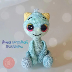 Cute Amigurumi Creature Free Crochet Pattern for Beginners
