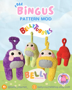 Cute Bellytubbies Crochet Pattern for Adorable Plush Toys