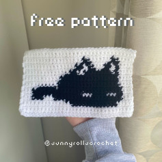 Cute Black Cat Crochet Pattern for Beginners