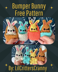 Cute Bumper Bunny Crochet Patterns for Beginners and Experts
