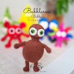 Cute Crochet Babblarna Character Pattern for Creative Fun