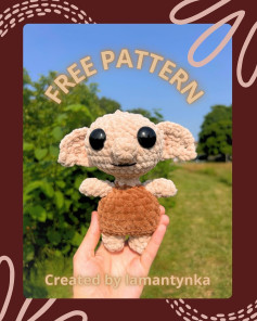 Cute Crochet Creature Free Pattern by Lamantynka