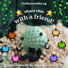 Cute Crochet Creature to Share with Your Friends
