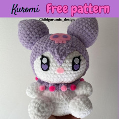 Cute Crochet Kuromi Free Pattern for Amigurumi Lovers
