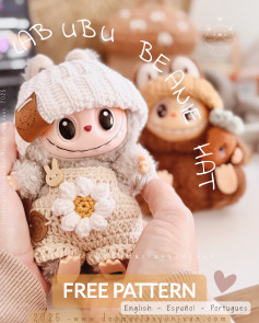 Cute Monster Christmas Ornaments Crochet Pattern for Holiday Decoration
