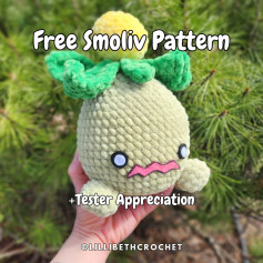 Cute Smoliv Crochet Pattern for Amigurumi Enthusiasts