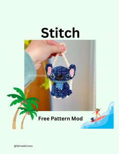 Cute Stitch Crochet Bag Pattern - Free DIY Tutorial