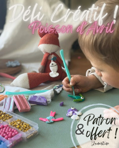 Défi Créatif: Poisson dAvril Amigurumi Patron Gratuit