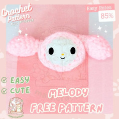 Easy and Cute Crochet Pattern for Melody Plush