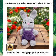 Easy Crochet Pattern for Bianca the Bunny