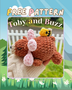 Free Crochet Pattern: Adorable Toby and Buzz Plushies
