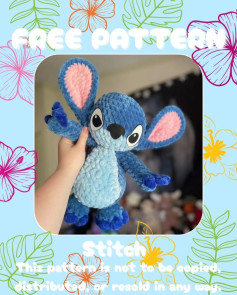 Free Crochet Pattern: Cute Blue Alien Amigurumi Toy