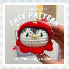 Free Crochet Pattern: Cute Penguin Amigurumi Design
