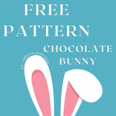 Free Crochet Pattern for Adorable Chocolate Bunny Amigurumi