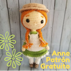 Free Crochet Pattern for Cute Anne Doll