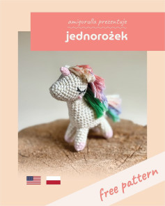 Free Crochet Unicorn Pattern - Amigurumi DIY Project