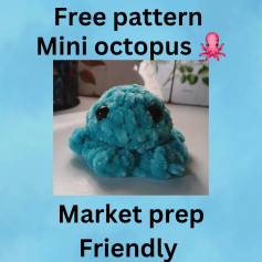 Free Mini Octopus Crochet Pattern for Beginners