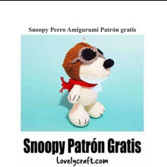 Free Snoopy Dog Amigurumi Crochet Pattern