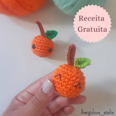 Laranja Amigurumi: Receita Gratuita em Crochê Fácil