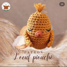 Loeuf piouché: Créez votre propre poussin en crochet mignon