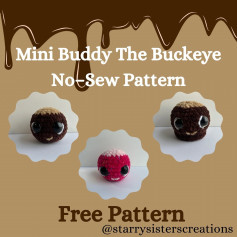 No-Sew Mini Buddy Crochet Pattern Free Download