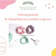 Patron gratuit pour chouchou crochet rapide et facile
