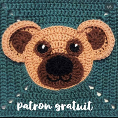 Patron gratuit pour crocheter un ours adorable