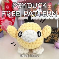 Psyduck Crochet Pattern: Create Your Own Adorable Plush Toy