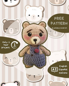 Quick and Easy Crochet Bear Pattern for Beginners