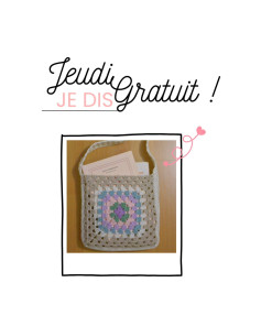 Sac en crochet granny carré pour débutants