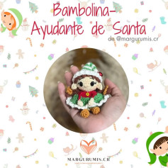 Santas Little Helper Crochet Doll Pattern